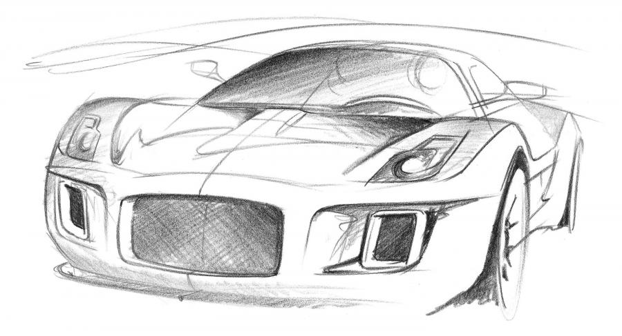 Эскиз Gumpert Tornante 2011 года  (фото 26 из 43)